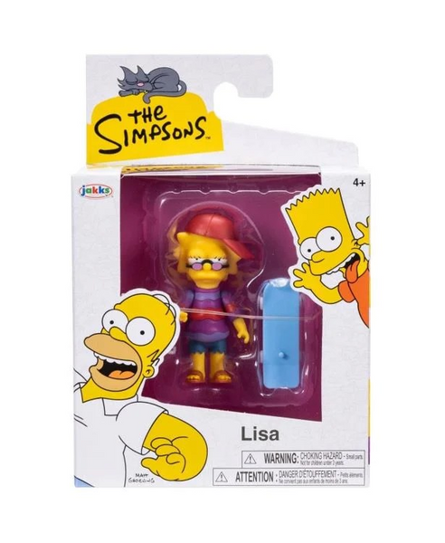 Jakk's The Simpsons Cool Lisa 2.5-inch Figure Wave 6