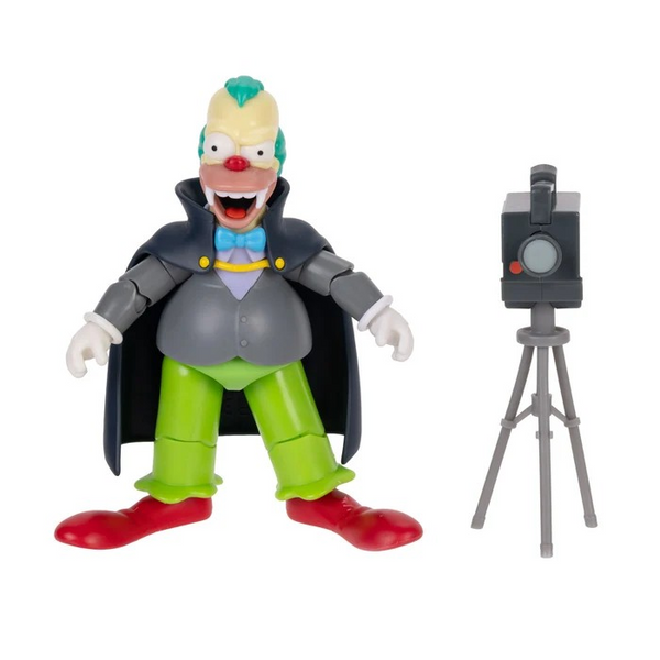Vampire Krusty 5 Inch Action Figure by Jakks Pacific Simpsons Treehouse of Horror Wave