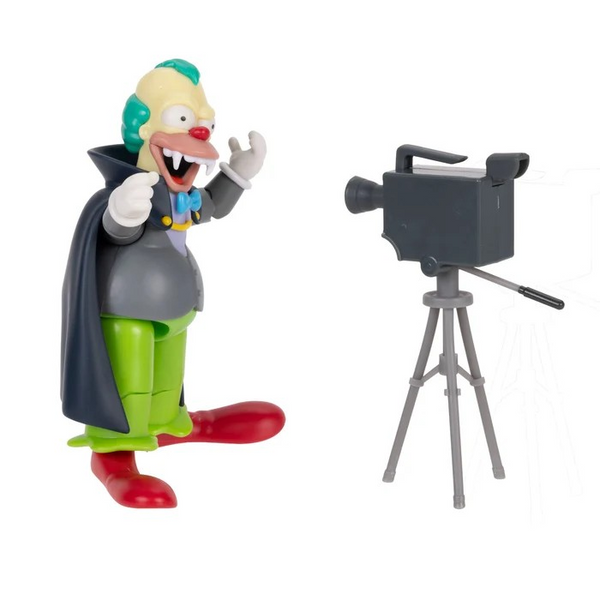 Vampire Krusty 5 Inch Action Figure by Jakks Pacific Simpsons Treehouse of Horror Wave