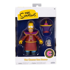 Chosen One Homer with Hat and Stein 5 Inch Action Figure by Jakks Pacific