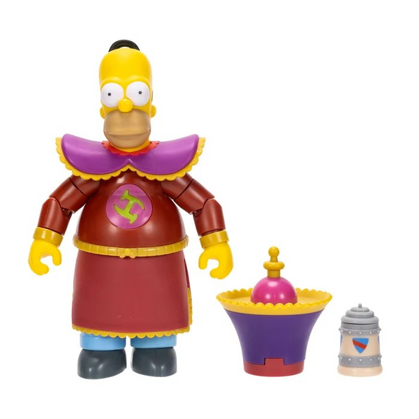 Chosen One Homer with Hat and Stein 5 Inch Action Figure by Jakks Pacific