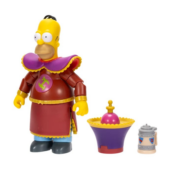 Chosen One Homer with Hat and Stein 5 Inch Action Figure by Jakks Pacific