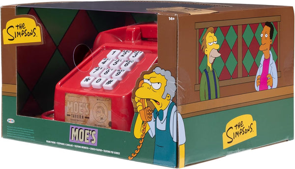 The Simpsons Moe’s Prank Phone, Over 10 Prank Calls and Phrases by Jakks Pacific
