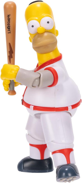 The Simpsons Jakks Pacific Homer with Baseball Bat and Cap 5-inch Action Figure