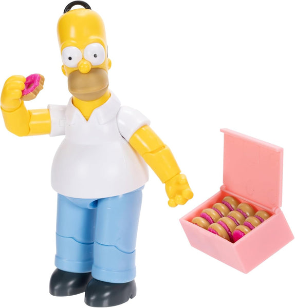 The Simpsons Jakks Pacific Homer with Box of Donuts 5-inch Action Figure