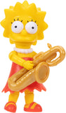 The Simpsons Jakks Pacific Lisa with Saxophone 3.75-inch Action Figure