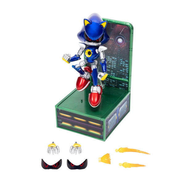 Jakks Pacific Modern Metal Sonic 6-in Action Figure Collector Edition