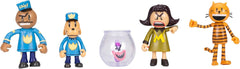 Jakks Pacific Dog Man 2.5 Inch Wave 3 Figures (Chief, Dog Man, Mayor, Petey, and Flippy)