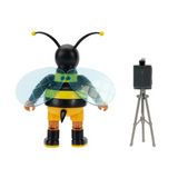 The Simpsons Jakks Pacific Bumblebee Man with Video Camera 5 Inch Action Figure
