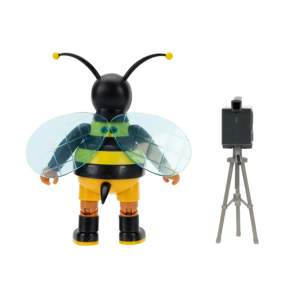 The Simpsons Jakks Pacific Bumblebee Man with Video Camera 5 Inch Action Figure