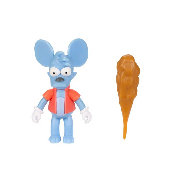 The Simpsons Jakks Pacific Itchy with Club 2.5-inch Figure