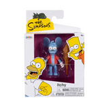 The Simpsons Jakks Pacific Itchy with Club 2.5-inch Figure