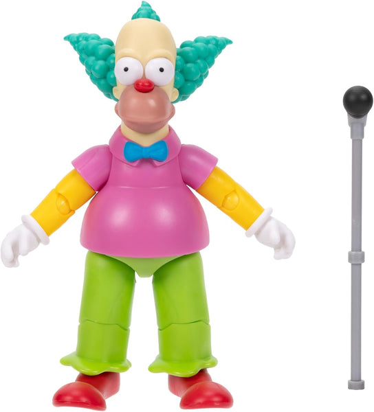 The Simpsons Jakks Pacific Krusty the Clown 5-inch Action Figure
