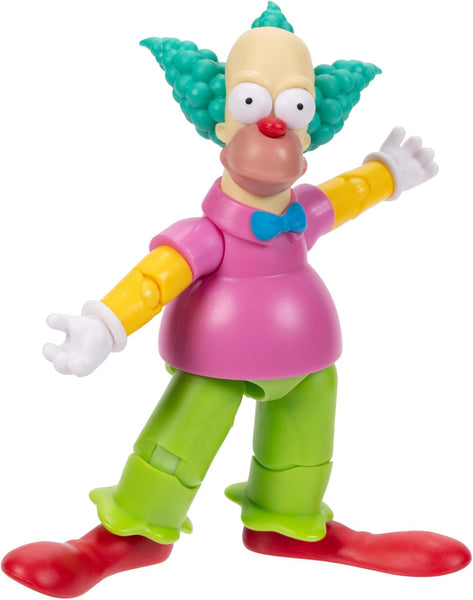 The Simpsons Jakks Pacific Krusty the Clown 5-inch Action Figure