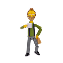 The Simpsons Jakks Pacific Lenny Leonard with Lunchbox and Mug 5-inch Action Figure