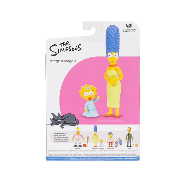 The Simpsons Jakks Pacific Marge with Maggie 5.75-inch Action Figure