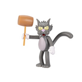 The Simpsons Jakks Pacific Scratchy with Mallet 2.5-inch Figure