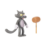 The Simpsons Jakks Pacific Scratchy with Mallet 2.5-inch Figure
