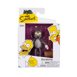 The Simpsons Jakks Pacific Scratchy with Mallet 2.5-inch Figure