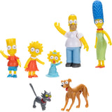 The Simpsons Family set of 7 2.5" Figures by Jakks Pacific