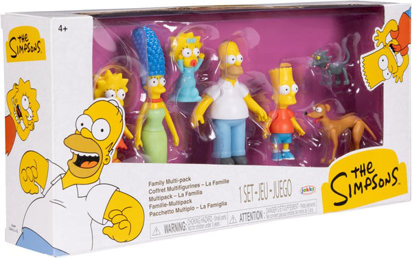 The Simpsons Family set of 7 2.5" Figures by Jakks Pacific