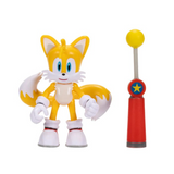 Sonic 35th Anniversary Tails with Checkpoint 4 Inch Action Figure with 12 Points of Articulation