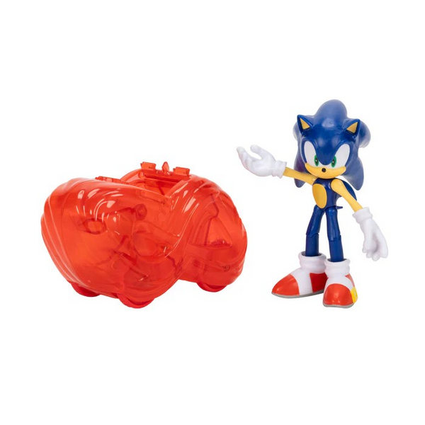 Sonic 35th Anniversary - Running Sonic - 4 Inch Feature Figure Wave 1 by Jakks Pacific