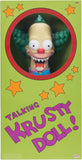 The Simpson, Talking Krusty Doll Plush, 16-Inches Pull String Doll Toy by Jakks
