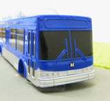 Los Angeles Metro NABI Toy Bus in Blue Express Livery Plastic 10 Inches Long