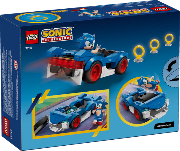 LEGO Sonic the Hedgehog #77117 Sonic Speedster Lightning 126 pieces