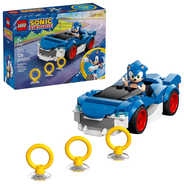 LEGO Sonic the Hedgehog #77117 Sonic Speedster Lightning 126 pieces