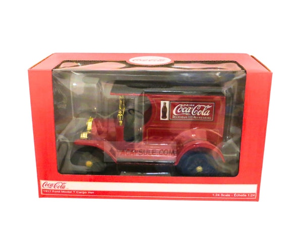Coca-Cola 1917 Ford Model T Cargo Van 1/24th Scale Diecast Model