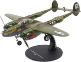 USAAF Lockheed P-38 Lightning - 1/72 Scale Diecast Model Plane 459th Sq, 80th Fighter