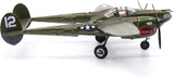 USAAF Lockheed P-38 Lightning - 1/72 Scale Diecast Model Plane 459th Sq, 80th Fighter