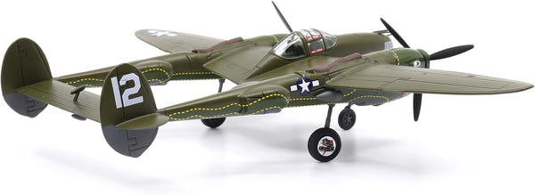 USAAF Lockheed P-38 Lightning - 1/72 Scale Diecast Model Plane 459th Sq, 80th Fighter