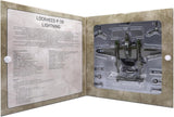 USAAF Lockheed P-38 Lightning - 1/72 Scale Diecast Model Plane 459th Sq, 80th Fighter
