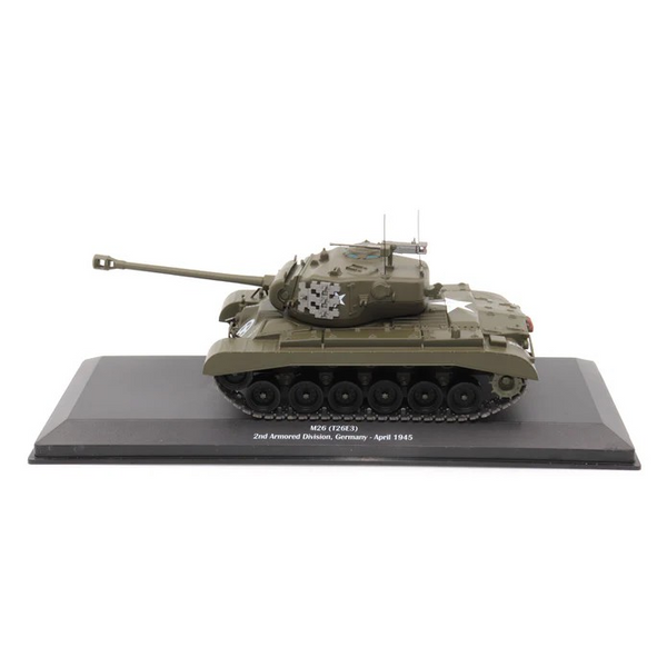 1/43 Scale Diecast & Plastic Model Tank M26 (T26E3) 2nd Armored Division - Germany, April 1945