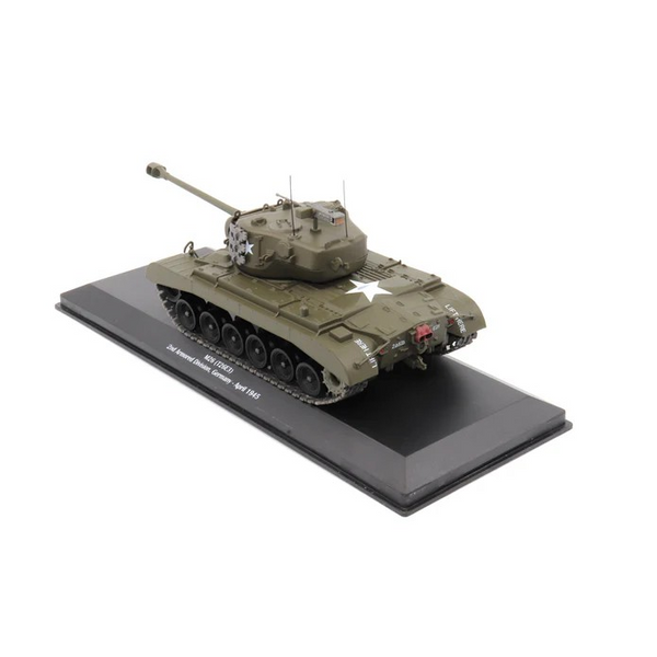 1/43 Scale Diecast & Plastic Model Tank M26 (T26E3) 2nd Armored Division - Germany, April 1945