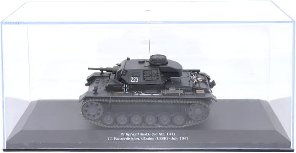 AFV of WWII  1/43 Scale Panzerkampfwagen III (Sd.Kfz. 141) Ukraine 1941 Model Tank