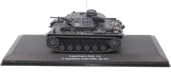 AFV of WWII  1/43 Scale Panzerkampfwagen III (Sd.Kfz. 141) Ukraine 1941 Model Tank