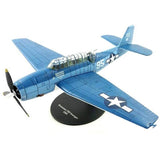US Navy Grumman TBF Avenger - 1/72 Scale Diecast Model Plane with Stand