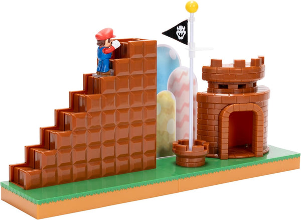 Jakks Pacific 2.5 Inch Super Mario Course Complete Interactive Playset