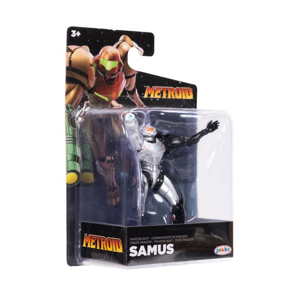 Nintendo Metroid Samus in Phazon Suit 3.25 Inch tall Action Figure with 3 points of articulation