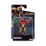 Nintendo Metroid Samus in Varia Suit 3.25 Inch tall Action Figure with 3 points of articulation