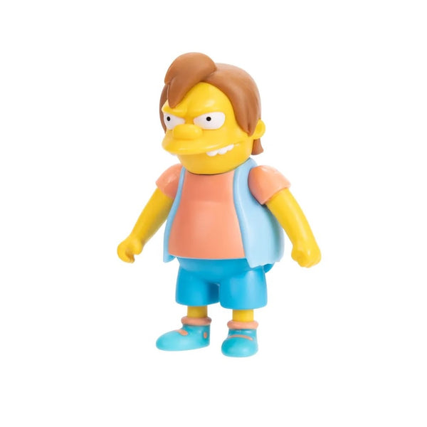 The Simpsons Jakks Pacific Nelson Muntz with Rake 2.5-inch Figure