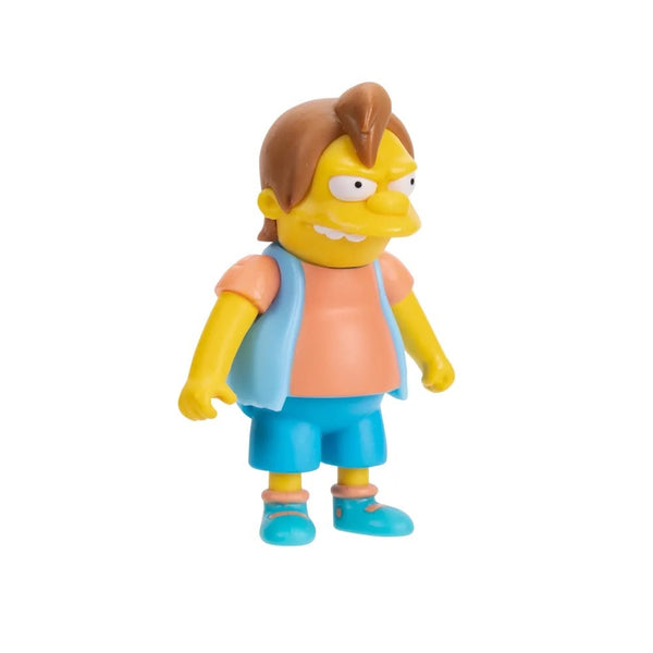 The Simpsons Jakks Pacific Nelson Muntz with Rake 2.5-inch Figure