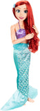 Disney Princess Ariel My Size Doll 32” Tall & Poseable, Mermaid Outfit, Comes with Comb and Seashell Hair Pins