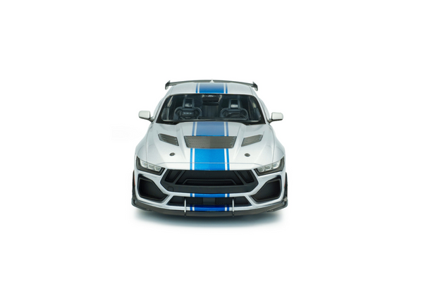Solido 1/18 Scale 2025 Shelby Mustang Super Snake – Gray Diecast Model