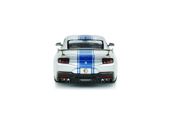 Solido 1/18 Scale 2025 Shelby Mustang Super Snake – Gray Diecast Model