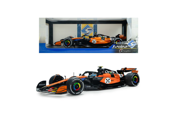 Solido 1/18 Scale F1 Team McLaren MCL39 – GP MONACO – 2025 – L.NORRIS #4